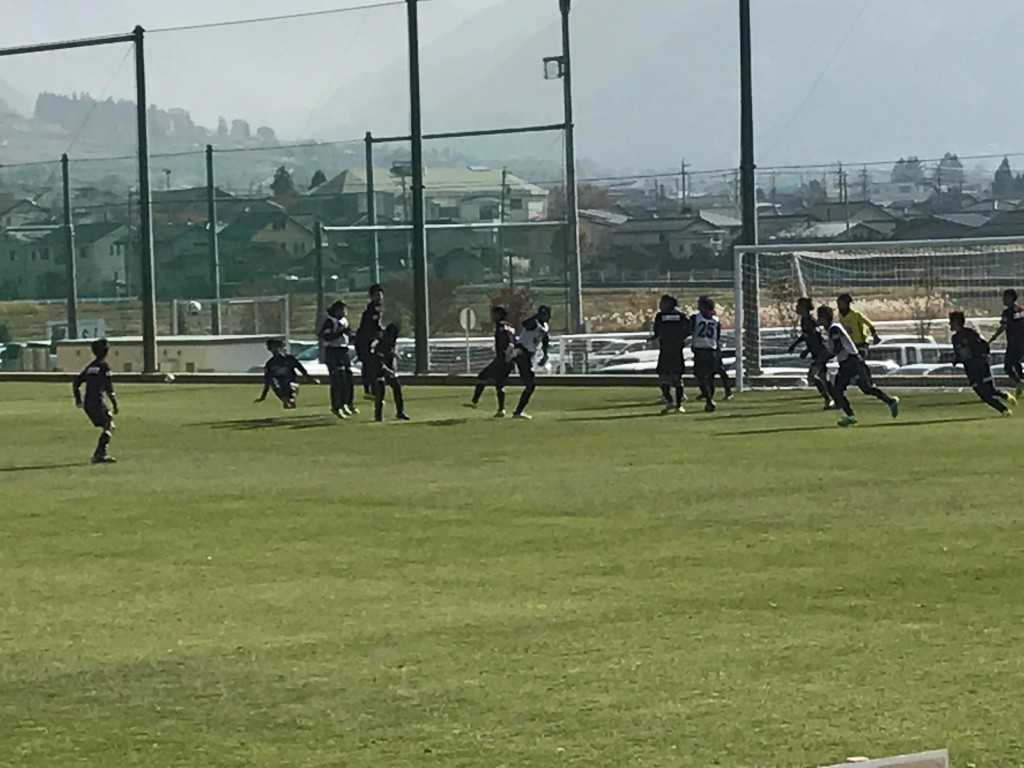 サッカー紅白戦2