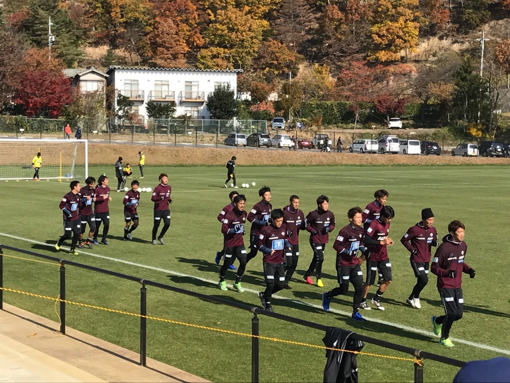 サッカー紅白戦3